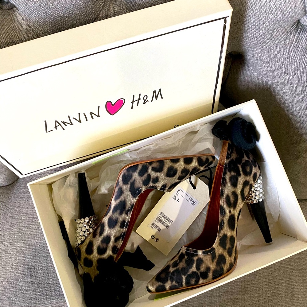 Limited Edition Lanvin x H&M Heels Size 6